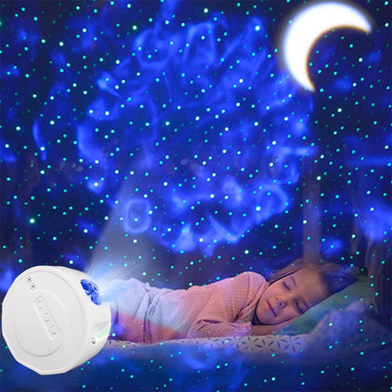 3 in 1 Bluetooth Music Starry Sky Projection Night Light with Remote Control-garmade.com