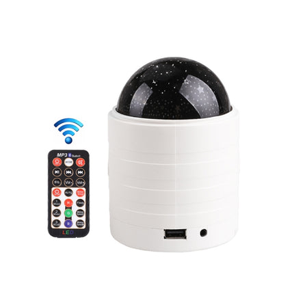 USB Bluetooth Starry Sky Stage Light with Remote Control (White)-garmade.com