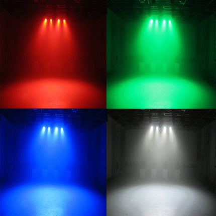 3W Colorful LED PAR Light , 6 LEDs Auto Run / Sound Control LED Stage Light, AC 85-260V, US/EU Plug-garmade.com