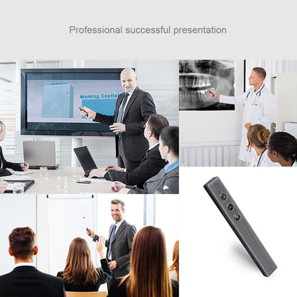 PR-20 Wireless Presenter PowerPoint PPT Clicker Presentation Remote Control Pen Laser Pointer Flip Pen with Air Mouse Function-garmade.com