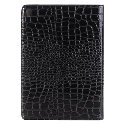 Crocodile Texture Horizontal Flip Leather Case with Holder & Card Slots & Wallet for iPad Pro 9.7 inch(Black)-garmade.com