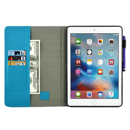 For iPad Pro 9.7 inch Lucky Clove Pattern Horizontal Flip Leather Case with Holder & Wallet & Card Slots & Sleep / Wake-up Function & Pen Slot-garmade.com
