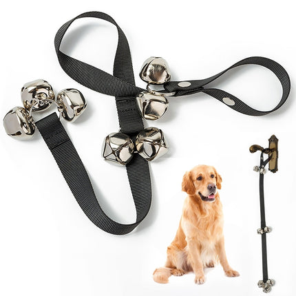Pet Doorbell Rope Dog Training Out Alarm Bell Lanyard Guide-garmade.com