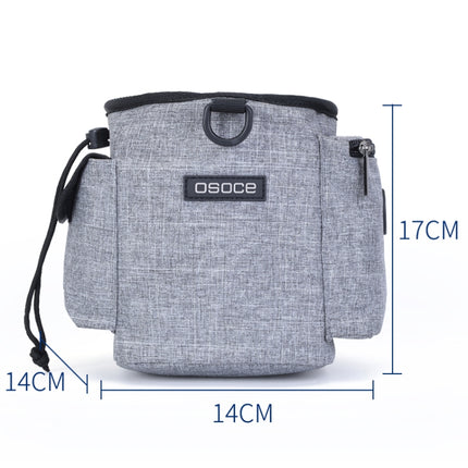OSOCE C07 Portable Multifunctional Drawstring Pet Training Bag-garmade.com