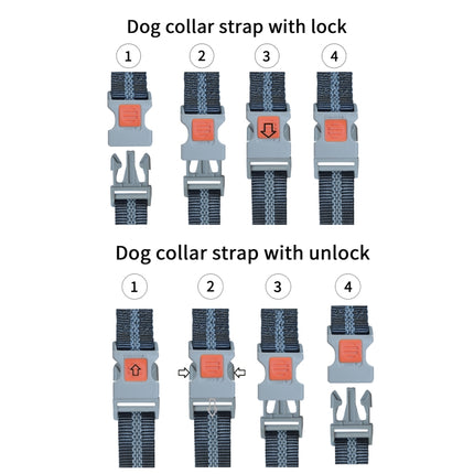 Tsattine T11 Dog Training Device Anti-Bark Waterproof Pet Training Collar, One to One (Black White)-garmade.com