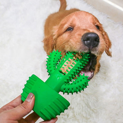 Pet Toothbrush Vocal Cleaning Teeth Molar Rod Dog Toy Supplies-garmade.com