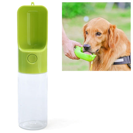 Pet Outdoor Accompanying Cup Dog Go Out Cup Pet Supplies (Green)-garmade.com
