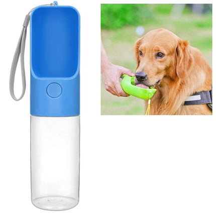 Pet Outdoor Accompanying Cup Dog Go Out Cup Pet Supplies (Blue)-garmade.com