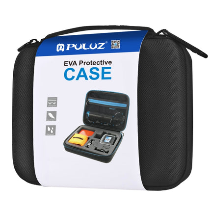 PULUZ Waterproof Carrying and Travel Case for GoPro HERO10 Black / HERO9 Black / HERO8 Black /7 /6 /5 /4 /3+ /3 /2 /1, DJI Osmo Action and other Sport Cameras Accessories, Medium Size: 23cm x 17cm x 7cm-garmade.com