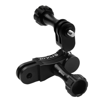 [US Warehouse] PULUZ CNC Aluminum Ball Joint Mount with 2 Long Screws for GoPro HERO10 Black / HERO9 Black / HERO8 Black /7 /6 /5 /5 Session /4 Session /4 /3+ /3 /2 /1, DJI Osmo Action, Xiaoyi and Other Action Cameras-garmade.com