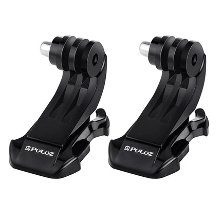 2 PCS PULUZ Black Vertical Surface J-Hook Buckle Mount Set for PULUZ Action Sports Cameras Jaws Flex Clamp Mount for GoPro HERO10 Black / HERO9 Black / HERO8 Black /7 /6 /5 /5 Session /4 Session /4 /3+ /3 /2 /1, DJI Osmo Action, Xiaoyi and Other Action Ca-garmade.com