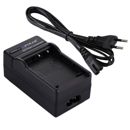 PULUZ EU Plug Battery Charger with Cable for Casio CNP130 Battery-garmade.com