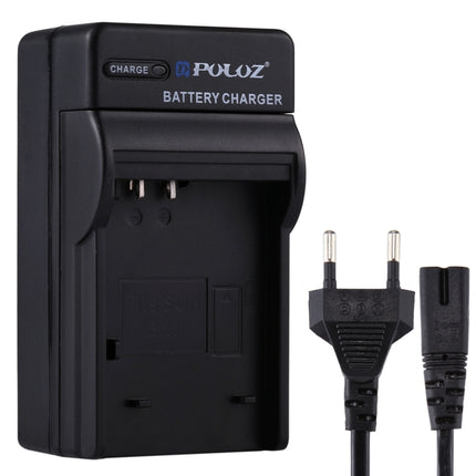 PULUZ EU Plug Battery Charger with Cable for Canon NB-6L Battery-garmade.com