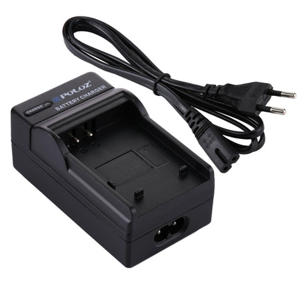 PULUZ EU Plug Battery Charger with Cable for Canon NB-6L Battery-garmade.com