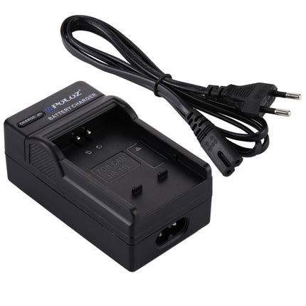 PULUZ EU Plug Battery Charger with Cable for Canon NB-11L Battery-garmade.com