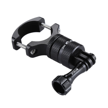 PULUZ 360 Degree Rotation Bike Aluminum Handlebar Adapter Mount with Screw for GoPro HERO10 Black / HERO9 Black / HERO8 Black /7 /6 /5 /5 Session /4 Session /4 /3+ /3 /2 /1, DJI Osmo Action, Xiaoyi and Other Action Cameras(Black)-garmade.com