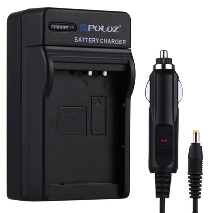 PULUZ Digital Camera Battery Car Charger for Canon LP-E10 Battery-garmade.com