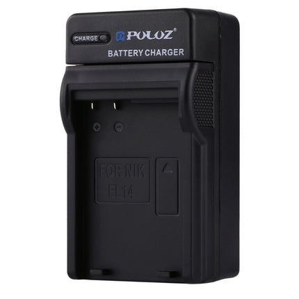 PULUZ Digital Camera Battery Car Charger for Nikon EN-EL14 Battery-garmade.com