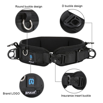 PULUZ Multi-functional Bundle Waistband Strap Belt with Hook for SLR / DSLR Cameras-garmade.com