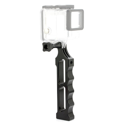 PULUZ Aluminum Alloy Tactical Hand Holder Grip for DJI Osmo Action, GoPro NEW HERO /HERO7 /6 /5 /5 Session /4 Session /4 /3+ /3 /2 /1, Xiaoyi and Other Action Cameras(Black)-garmade.com