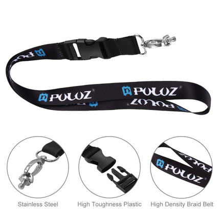 PULUZ 60cm Detachable Long Neck Strap Lanyard Sling with 1/4 inch Screw for GoPro Hero11 Black / HERO10 Black / HERO9 Black /HERO8 / HERO7 /6 /5 /5 Session /4 Session /4 /3+ /3 /2 /1 / Max, DJI OSMO Action and Other Action Cameras-garmade.com