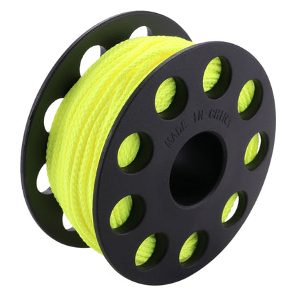 PULUZ Compact Diving Finger Reel with 30m Nylon Braided Wire & Stainless Steel Bolt Clip-garmade.com