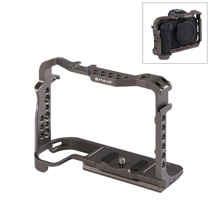 PULUZ Video Camera Cage Stabilizer for Canon EOS R5 / EOS R6, without Handle(Bronze)-garmade.com