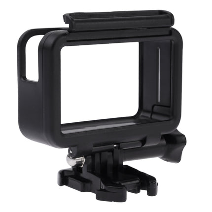 PULUZ Standard Border Frame ABS Protective Cage for DJI Osmo Action, with Buckle Basic Mount & Screw(Black)-garmade.com
