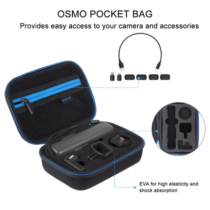PULUZ Storage Hard Shell Carrying Travel Case for DJI OSMO Pocket and Accessories, Size: 16cm x 12cm x 7cm-garmade.com