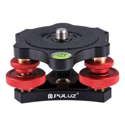 PULUZ Aluminum Alloy Adjustment Dials Leveling Base Ball Head for Camera Tripod Head-garmade.com
