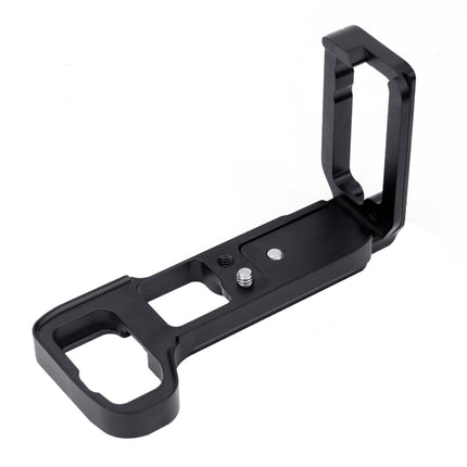 PULUZ 1/4 inch Vertical Shoot Quick Release L Plate Bracket Base Holder for Sony A9 (ILCE-9) / A7 III/ A7R III(Black)-garmade.com