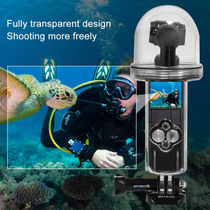 PULUZ 60m Underwater Waterproof Housing Diving Case Cover for DJI Osmo Pocket-garmade.com
