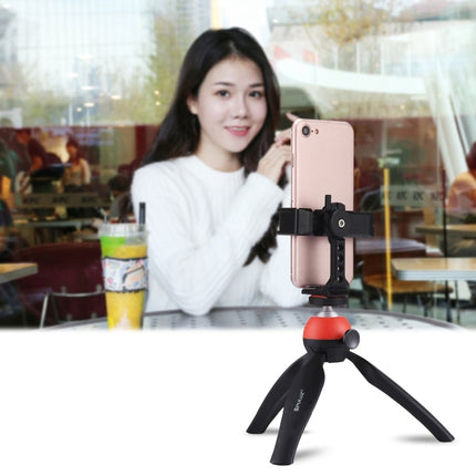 PULUZ 360 Degree Rotating Universal Horizontal Vertical Shooting Phone Metal Clamp Holder Bracket, For iPhone, Galaxy, Huawei, Xiaomi, Sony, HTC, Google and other Smartphones-garmade.com