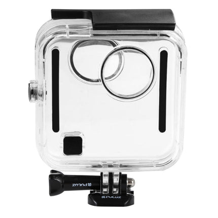 PULUZ 45m Underwater Waterproof Shockproof Housing Diving Case for GoPro Fusion, with Buckle Basic Mount & Screw-garmade.com