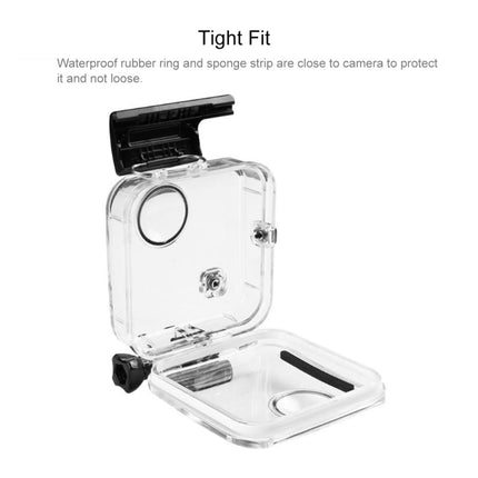 PULUZ 45m Underwater Waterproof Shockproof Housing Diving Case for GoPro Fusion, with Buckle Basic Mount & Screw-garmade.com