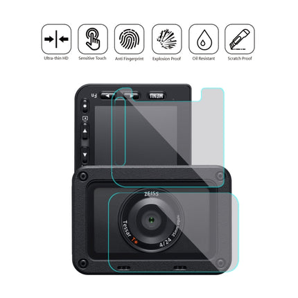 PULUZ Front Lens and Back LCD Display Flexible Anti-fingerprint AF HD Film for Sony RX0 II / RX0-garmade.com