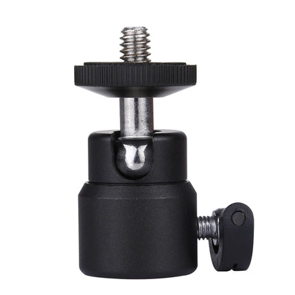 PULUZ 1/4 inch Screw Metal Tripod Ball Head Adapter with Lock-garmade.com