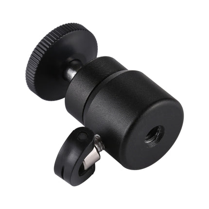 PULUZ 1/4 inch Screw Metal Tripod Ball Head Adapter with Lock-garmade.com