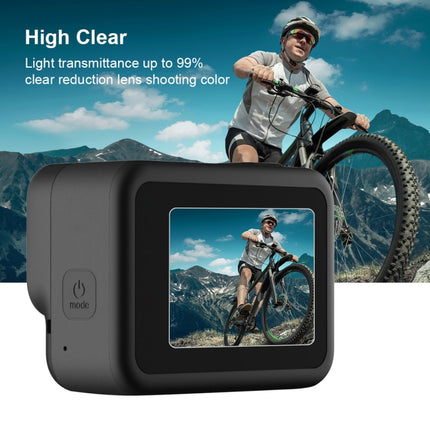 PULUZ for GoPro HERO8 Black Lens + LCD Display 9H 2.5D Tempered Glass Film-garmade.com