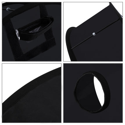 [US Warehouse] PULUZ 45cm Round Style Macro and Portrait Softbox SpeedLite Flash Light Foldable Diffuser-garmade.com