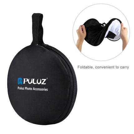 PULUZ 45cm Round Style Macro and Portrait Softbox SpeedLite Flash Light Foldable Diffuser-garmade.com