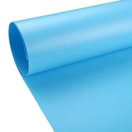 PULUZ Photography Background PVC Paper for Studio Tent Box, Size: 73.5cm x 36cm(Blue)-garmade.com