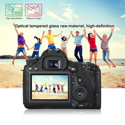 PULUZ 2.5D 9H Tempered Glass Film for Canon 6D, Compatible with Sony HX50 / HX60, Olympus TG3 / TG4 / TG5, Nikon AW1-garmade.com