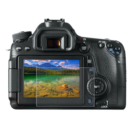 PULUZ 2.5D 9H Tempered Glass Film for Canon 650D, Compatible with 80D / 70D / 77D(9000D) / 800D(X9I) / 700D(X7I) / 750D(X8I) / 760D(8000D) / XC10 / XC15 / 7D2, Pentax Q1 / K-S1 /Q10 / Q7, Panasonic ZS35, Nikon V1-garmade.com