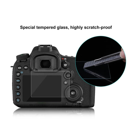 PULUZ 2.5D 9H Tempered Glass Film for Canon 7D, Compatible with Canon 7D / N2 / PSN, Nikon V1 / P520 / S9400 / S680 / COOLPIX S6500 / S5200, Samsung WB35F, Olympus VG170 / 1DIV, Fujifilm S205-garmade.com