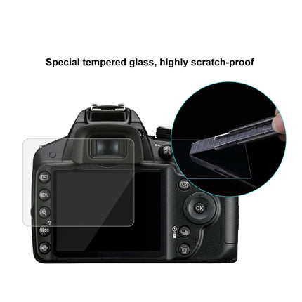 PULUZ 2.5D 9H Tempered Glass Film for Nikon D3200, Compatible with D3100 / D3300 / D3400 / AW130S / W300, Canon SX410 / SX400 / SX430 / SX510 / SX500 / SX530 / SX170, Pentax K50 / K30 / K5 / K7 / K-01 / Samsung WB10-garmade.com