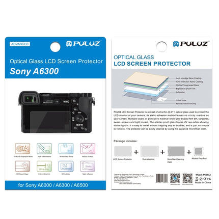 PULUZ 2.5D 9H Tempered Glass Film for Sony A6000, Compatible with Sony A5000 / A6400 / A6300 / A3000 / NEX-7/ NEX-6 / NEX-5N / NEX-3N / NEX5C / NEX-C3 / NEX-5T / H400, Panasonic W850K, Olympus TG850 / TG860 / TG870 PM2 / EPL5 / EPL6-garmade.com