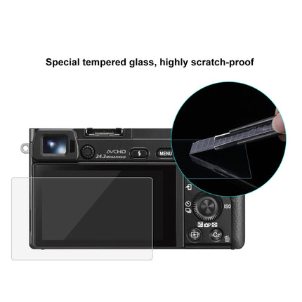 PULUZ 2.5D 9H Tempered Glass Film for Sony A6000, Compatible with Sony A5000 / A6400 / A6300 / A3000 / NEX-7/ NEX-6 / NEX-5N / NEX-3N / NEX5C / NEX-C3 / NEX-5T / H400, Panasonic W850K, Olympus TG850 / TG860 / TG870 PM2 / EPL5 / EPL6-garmade.com