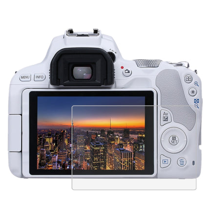 PULUZ 2.5D 9H Tempered Glass Film for Canon EOS 200D, Compatible with Canon KISS X9 / EOS Rebel SL2-garmade.com