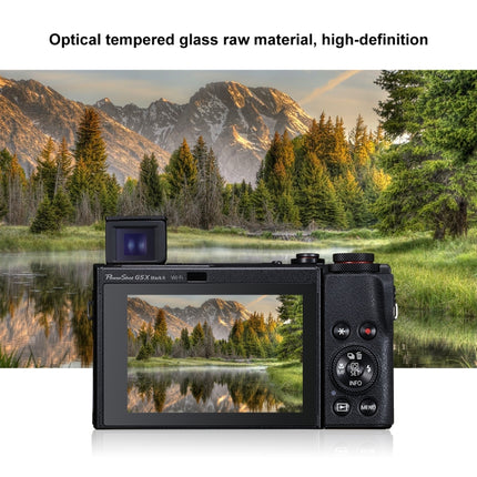 PULUZ 2.5D 9H Tempered Glass Film for Canon PowerShot G5 X Mark II-garmade.com
